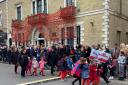 St Ives Rainbows did unit proud at town's Remembrance parade.