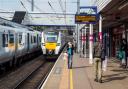 There are roughly four trains per hour between St Albans City (pictured) and London St Pancras due to a staff walkout today (July 27)