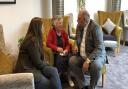 Melbourn district councillor Jose Hales, right, attended the opening of Southwell Court. Picture: Black Swan Care Group