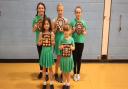 The Hot Steps Dance Academy pupils were presented with their achievement shields at a fundraising event in Royston