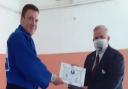 Councillor Rob Inwood attended the opening of Sukato Judo Club in Litlington, and was thanked for his support to local businesses with an honorary black belt and certificate