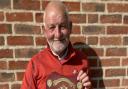 Graham Handscombe celebrates at Heydon Grange