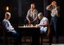 Joe Absolom, Leigh Jones, Jay Marsh and Ben Onwukwe in The Shawshank Redemption