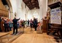 A 'musical marathon' of hymns was held at St Mary's Church in Ashwell