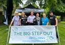 Mayor John Rees joined Margaret House Care Home for The Big Step Out