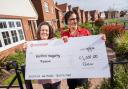 Redrow presenting a cheque to a previous recipient