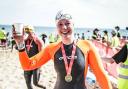 Catherine Wilson took on the Pier to Pier swim for the British Heart Foundation