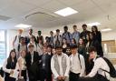 Bassingbourn Village College students took part in the Willmott Dixon Hub Challenge