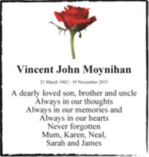 Vincent John Moynihan