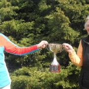 Carol Miller and Elaine Knobel-Forbes were the winners of Heydon Grange Golf Club Spring Pairs Trophy.