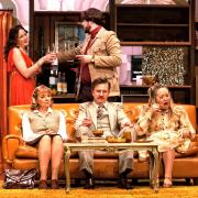 Rebecca Birch, Jo Castleton, George Readshaw, Tom Richardson and Alice De-Warrenne in Abigail's Party