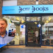 Royston's new Bow Books and its owner Paul Bowes