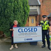 A closure order has been secured on a property in Hardy Drive
