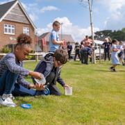 The packs include mini magnifying glasses, design your-own binoculars, mini bug catcher nets and bug stickers