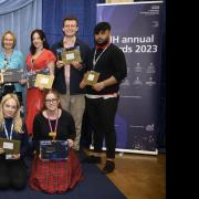 Members of the Work Opportunities Team at CUH