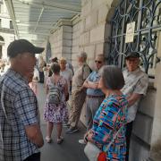 Royston Probus Club on a day out at Mansion House