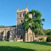 Royston Parish Church from Melbourn Street