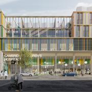 An impression of what Cambridge Children's Hospital will look like