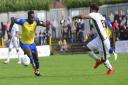 St Albans City took on Welling United at Clarence Park in Vanarama National League South. Picture: BOB WALKLEY