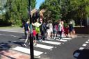 Zebra crossing in Hitchin