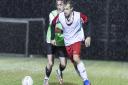 Smakosze St. Albans in action against FC Flair in Ultimate Football WGC. Picture: PETER STERLING PHOTOGRAPHY