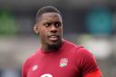 Maro Itoje in training with England