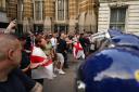 Police have now charged 38 people over the unrest near Trafalgar Square on July 31.