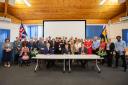 Members of the Armed Forces Community including current serving, veterans and spouses joined staff in the Council Chamber at East Cambridgeshire District Council