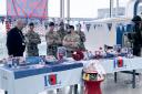 The RBL Poppy Appeal stand at Stansted Airport