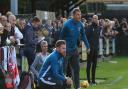 Assistant manager Chris Watters (left) and boss Steve Castle helped mastermind a draw for Royston at Coalville.