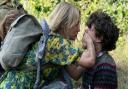 Evelyn (Emily Blunt) and Marcus (Noah Jupe) brave the unknown in A Quiet Place Part II.