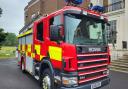 The fire engine being donated to Ukraine has been used as a spare in Hertfordshire since August