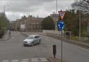 The Fen Causeway junction with Trumpington Road, which closed at around 12.50pm today (June 2) following a serious crash