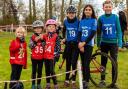 Cycle Club Ashwell youngsters at the Welwyn round of Muddy Monsters.