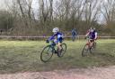 Oscar Darton (left) leads Cycle Club Ashwell team-mate Logan Ayers. Picture: CC ASHWELL