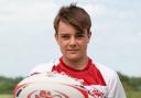 Ethan McGillvray in his England top. Picture: ENGLAND TOUCH RUGBY