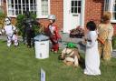 Star Wars scarecrows at Foxton Scarecrow Festival