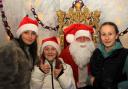 Father Christmas paid a visit to Royston Fire Station