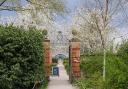 Entrance to the walled garden at Wimpole Estate