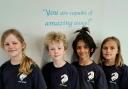 The Tannery Drift First School maths competition team