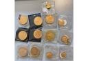 A selection of the coins going under the hammer next month