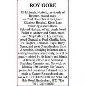 ROY GORE