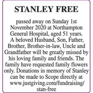 STANLEY FREE