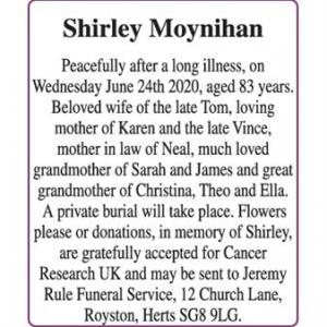 Shirley Moynihan