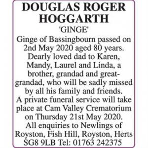 DOUGLAS ROGER HOGGARTH