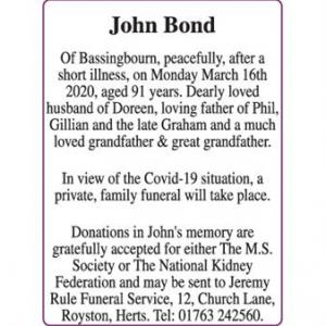 John Bond