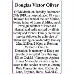 Douglas Victor Oliver