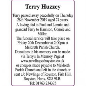 Terry Huzzey