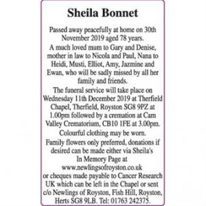 Sheila Bonnet