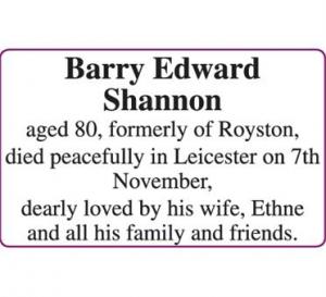 Barry Edward Shannon